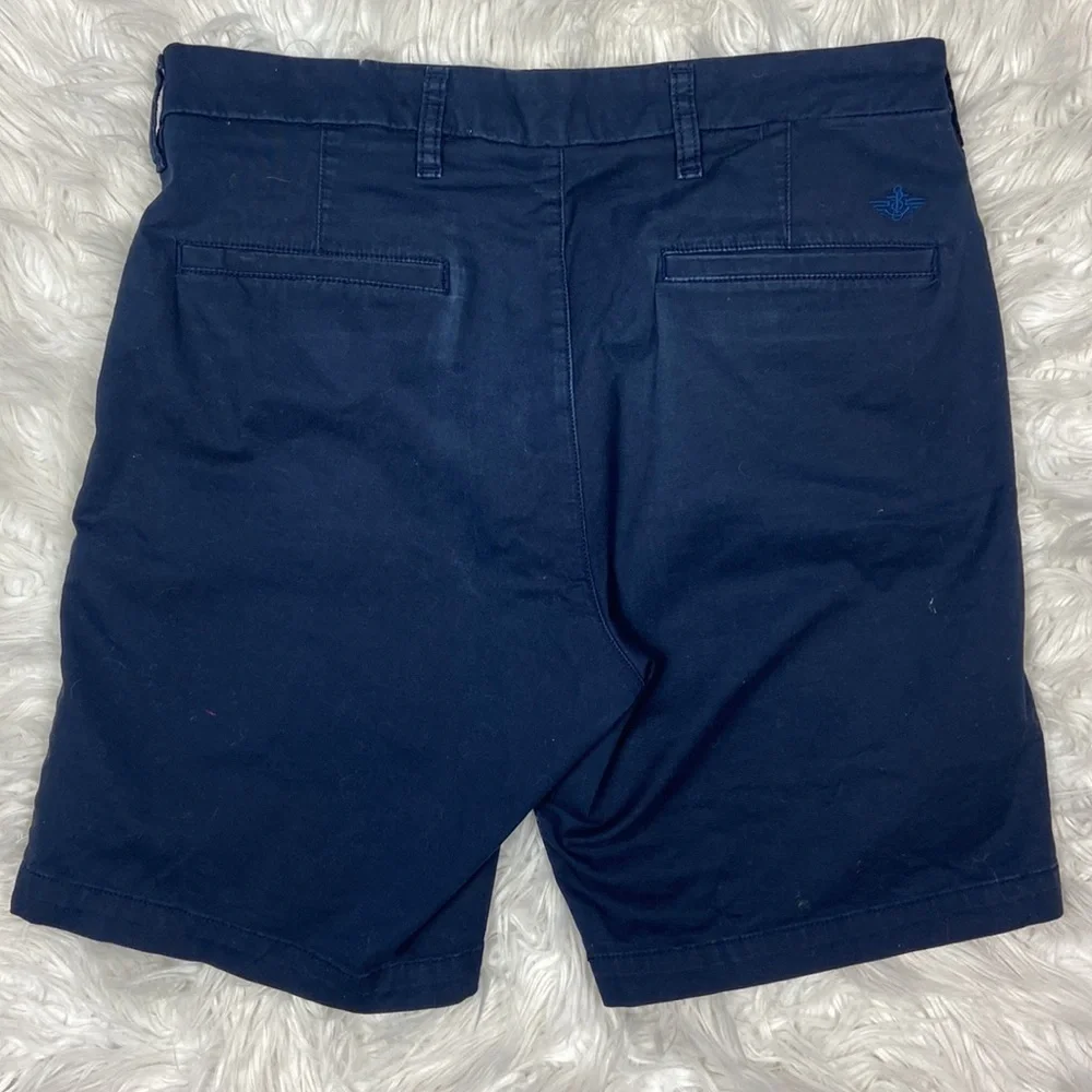 Men’s Navy Blue Docker’s Supreme Flex Ultimate Short - Picture 4 of 10